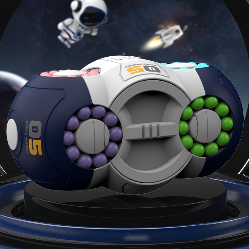 Children'S Intelligence Rubik'S Cube Double-Sided Ball Rotating Magic Bean Magic Group Fingertip Gyro Magic Plate Kindergarten Toys Small Gifts - Image 1